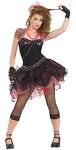 Black Lacy 80s dress