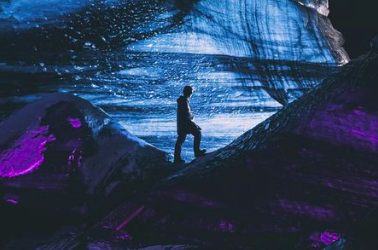 Shrunken Man Held Captive in Dark Cave